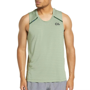 เสื้อกล้ามออกกำลังกายผู้ชายผ้าฝ้าย 100% ขายส่ง ออกแบบได้ตามต้องการ เนื้อผ้านุ่ม ไร้แขน ไซส์ใหญ่ คุณภาพสูง เสื้อกล้ามเปล่า - Product Image 1