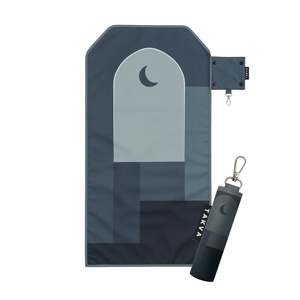 SalahTag travel prayer mat muslim foldable prayer mat pocket prayer mat <b>mini</b> prayer mat Portable Keychain small size bag - Product Image 1