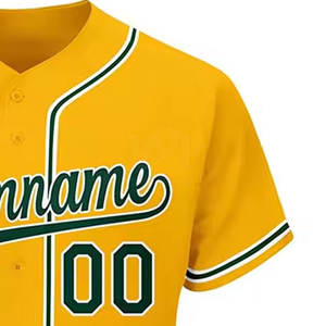 Uniforme de baseball de haute qualité, dernier style, unisexe, respirant, séchage rapide, service OEM disponible. - Product Image 5