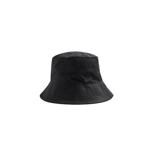 Sombrero de Pescador Unisex Negro Sólido, 100% Algodón, Estilo Casual para Exteriores, para Adultos, Primavera/Verano, Talla 56-58CM - Product Image 3