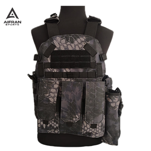 Chaleco Deportivo Multifuncional Aifran para Exteriores, Chaleco Utilitario de Poliéster Combinado con Cierre de Cremallera y Marco Ajustable - Product Image 5