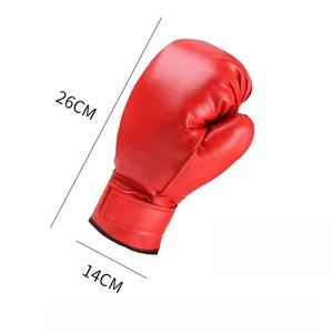 Gants de boxe tendance en PU respirant, de qualité supérieure, avec support de poignet, élégants, pour l'entraînement, vente en gros, personnalisables - Product Image 2