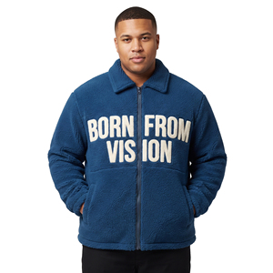 Autumn Winter Men Polar Fleece Jacket Men Thickened Warm Outerwear Turn Down Collar Polar Fleece <b>Coats</b> Men's - Product Image 6