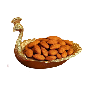 Frutero Redondo de Metal Ecológico de Alta Calidad, Lujoso y Pulido, Decoración para el Hogar, Nuevo Diseño, Tazón para Aperitivos, Frutos Secos, Clásico para Bodas - Product Image 4