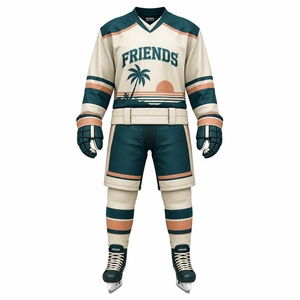 Uniforme de Hockey sobre Hielo para Hombre 100% Poliéster, Servicio OEM Personalizado, Color y Logotipo Personalizables, Transpirable, Ecológico, Ligero - Product Image 3