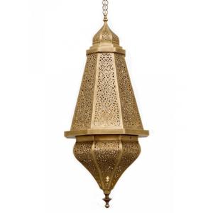 Moroccan Brass <b>Lantern</b> Hanging Candle Holder Handmade Decorative <b>Tealight</b> Lamp for Home Decoration - Product Image 4