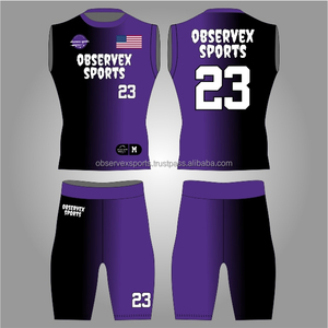 Tenue de football 7v7, vêtements de compression pour football américain, uniformes de flag football - Product Image 1