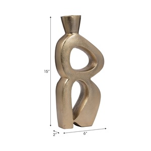 <b>Unique</b> Style <b>Vase</b> Decorative Metal <b>Vase</b> Suitable For Home Decor Event & Occasion Uses Handcrafted From India - Product Image 3
