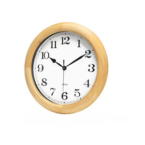 Walnut <b>Wood</b> <b>Wall</b> <b>Clock</b> Handcrafted Wholesale | Artisan Moradabad India - Product Image 3