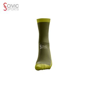 Chaussettes de sport de compression tricotées en jacquard pour hommes, hiver, décontractées, avec logo, vente en gros directe d'usine - Product Image 1