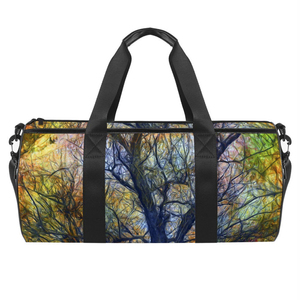Bolsa Deportiva con Patrón Geométrico Corgi, Correa Ajustable, Cierre de Cremallera, Resistente al Agua, Poliéster, Capacidad de 20L, para Uso Deportivo Unisex - Product Image 4