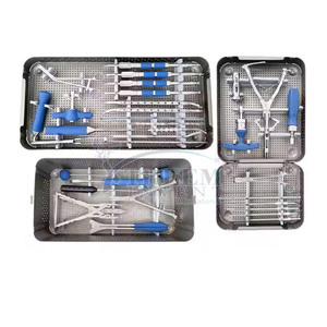 Kit d'instruments de précision pour la colonne vertébrale, rétracteur orthopédique pour discectomie, outils chirurgicaux vertébraux en acier inoxydable, kit médical - Product Image 5