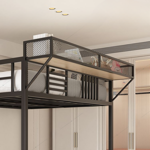 Modern Steel <b>Bunk</b> <b>Bed</b> for Apartment Hostel and Student Dorm with Safety <b>Ladder</b> Stable Frame and Compact Size - Product Image 2