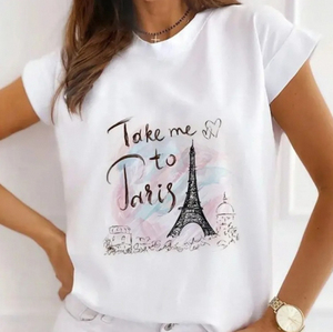 T-shirt blanc pour femmes de haute qualité personnalisé, design unique, logo simple, taille plus, coupe ample - Product Image 4