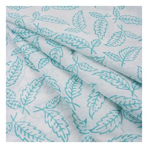 Última hoja de algodón de verano Tela con estampado de bloque de mano Material suave ligero para vestidos de niñas cortinas juguetes transpirables para - Product Image 5