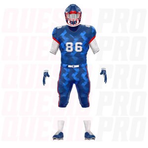 Uniformes de Fútbol Americano en Stock, Personalizados para los 32 Equipos, Camisetas Bordadas por Sublimación, Ropa Deportiva OEM con Nombre y Número del Equipo - Product Image 3