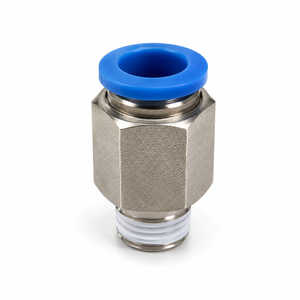 3D TECHN0 Stainless Steel <b>Quick</b> Couplings 4-12mm Pneumatic Air Fittings for Hose Cylinder Valve <b>Connector</b> (Gujarat Origin) - Product Image 3