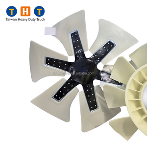 Pales de ventilateur, pièces de refroidissement pour camions, pour moteur diesel Komatsu - Product Image 1