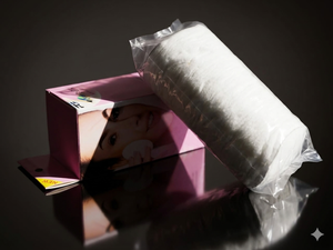Disques de coton non tissés doux pour le démaquillage et les soins de la peau - Product Image 4