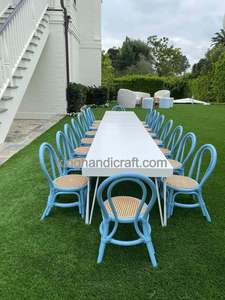 Chaise pour enfants en rotin faite à la main pour événements, chaise en osier naturel pour enfants pour mariage, fête d'anniversaire et décoration d'événements - Product Image 6