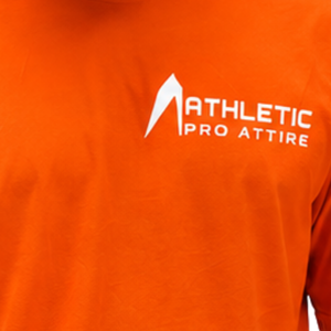 <b>Men</b>’s 100% Cotton <b>Bright</b> Orange Oversized T-<b>Shirt</b> Heavyweight Breathable Crew Neck Short Sleeve Casual Gym Streetwear Training - Product Image 3