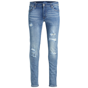 FLY HUMBLE SPORTSWEAR – Jean droit pour homme, coupe classique, 100 % coton, respirant, léger, bleu – Meilleure vente - Product Image 4