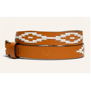 Ceintures Polo en Cuir de Vache Massai Perlées Populaires Unisexe Qualité Premium au Prix le Plus Bas Ceintures de Créateur Entièrement Faites à la Main et Sculptées à la Main - Product Image 2