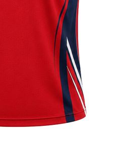 T-shirt de sport respirant à séchage rapide pour homme, rouge et bleu marine, idéal pour la course, la gym, l'entraînement et les activités sportives - Product Image 6