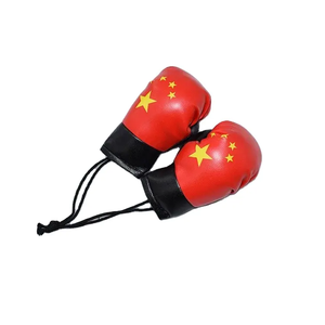Guantes de Boxeo Mini Personalizados para Colgar en el Auto |   Adorno Decorativo para Espejo Retrovisor Deportivo - Product Image 3