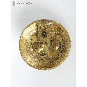 ประติมากรรมแขวนผนังรูปพระพิฆเนศขนาด3นิ้วทำด้วยมือสำหรับตกแต่งบ้านผลิตในอินเดีย - Product Image 3