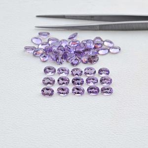 Piedras preciosas de forma ovalada facetadas de amatista de Brasil Natural de moda, piedras preciosas sueltas semipreciosas de alta calidad DIY para la fabricación de joyas - Product Image 4
