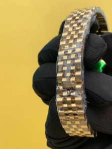 BOJ Plain R.O.L.E.X.51 36mm Gold Tone Stainless Steel Mechanical Automatic Analog <b>Wrist</b> <b>Watch</b> <b>For</b> <b>Women</b> At Low Price Hot Sale - Product Image 5