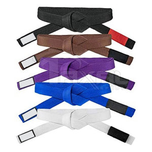 Ceintures de BJJ en tissage perlé de conception professionnelle, dernier modèle, nouvelle arrivée, légères, durables, écologiques, unisexes - Product Image 4