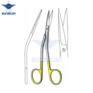 Ciseaux Fanous 14 cm / 5-1/2 pouces TC Gold, ciseaux chirurgicaux en acier inoxydable de qualité supérieure, instrument de coupe de précision - Product Image 2