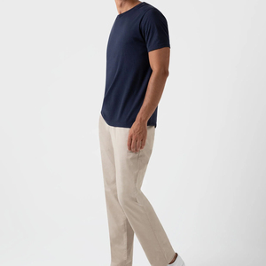 Camisetas Clásicas First Classic para Hombre, Tallas Grandes, con Logotipo Personalizado Premium, Cuello Redondo, Cuello Ringer, Algodón Puro y Poliéster, Estilo Cómodo - Product Image 5