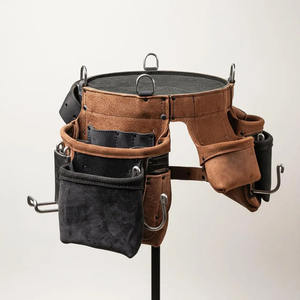 100%original Leather premium leather <b>tool</b> belt Pouch Construction <b>Tool</b> Belt Quick Release for <b>Carpenter</b> Construction for Sale - Product Image 6