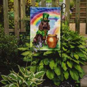 Boykin Spaniel St Patrick's <b>Day</b> <b>Garden</b> Flag Multicolor Decorative Yard Banner for Patio Artwork Mailbox & Flower <b>Beds</b> Small Size - Product Image 2