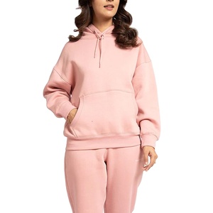 Best Quality Celadon <b>Green</b> Oversized Pullover <b>Hoodie</b> for Women 100% Cotton Printed Sportswear Thicken New for Spring Winter - Product Image 1