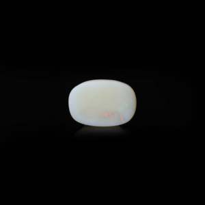 Natural Ethiopian Fire Opal 6.75 Carat Oval Cabochon Loose Gemstone for Fine Jewelry - Product Image 2