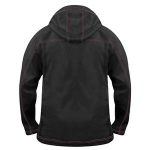 Achetez en gros des sweats à capuche JIU JITSU en coton biologique de qualité supérieure avec logo et designs personnalisés, derniers modèles gris fumé. - Product Image 3