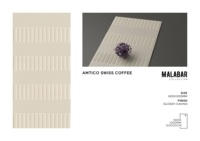 Carreaux de porcelaine muraux et de sol de la collection Malabar, finition brillante, 600x1200mm, design contemporain, adhésif pour briques réfractaires, salle de bain (S)