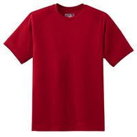 T-shirt à manches courtes bleu uni pour homme, 100% coton, coupe classique, couleur unie, t-shirt décontracté de haute qualité, séchage rapide