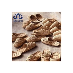 Pantoufles traditionnelles en jonc de mer, écologiques, respirantes, légères pour usage quotidien – Meilleures ventes - Product Image 1