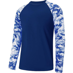 Custom Printed Rash Guard Long Sleeve <b>Compression</b> Shirt Quick Dry Athletic Sportswear for Men and <b>Women</b> - Product Image 4
