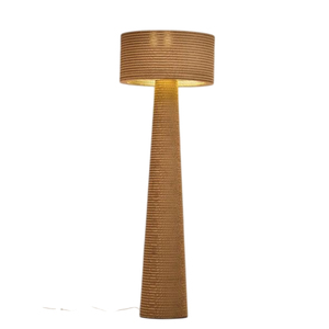 โคมไฟตั้งพื้นดีไซน์ทันสมัย LED G9 Bloom คุณภาพเยี่ยม ทำจากกระดาษปะติด ขนาด 55 นิ้ว เป็นมิตรกับสิ่งแวดล้อม สีเหลือง ปรับความสว่างได้ เหมาะสำหรับตกแต่งโซฟา - Product Image 5