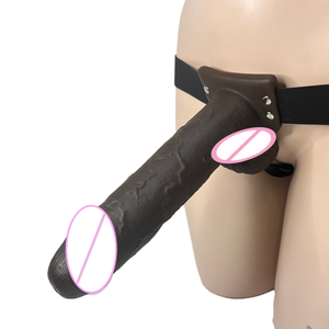 9.5" Realistic Squirting Wearable <b>Dildo</b> Hollow <b>Strap</b> <b>On</b> For Ejaculating Liquid - Product Image 5