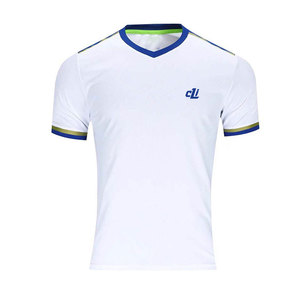 Nouveau style de maillot de football personnalisé avec logo imprimé, 100% polyester, prix de gros, maillot de football pas cher - Product Image 1