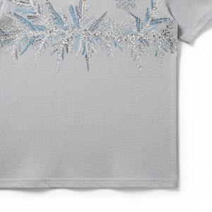 Camisetas de Verano con Transferencia de Diamantes de Imitación Personalizadas para Mujer, Camiseta con Diamantes de Imitación Brillantes - Product Image 4
