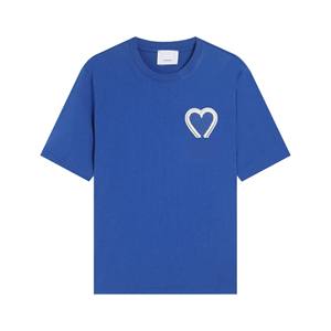 Fabricante de Ropa Personaliza Camisetas Unisex con Etiqueta Bordada, Corte Holgado, Algodón Puro de Alta Calidad, Cuello Redondo - Product Image 5