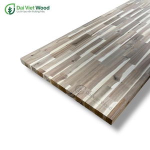 แผ่นไม้อะคาเซียแบบต่อสำหรับวางบนเคาน์เตอร์เคาน์เตอร์ประเภทไม้เขียง - Product Image 1